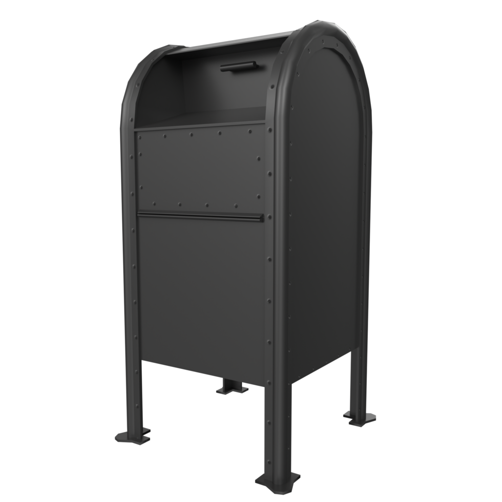 Mailbox isolated on transparent png