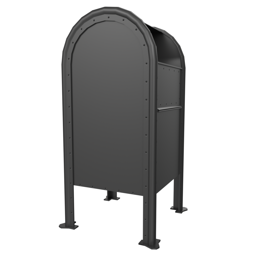 Mailbox isolated on transparent png