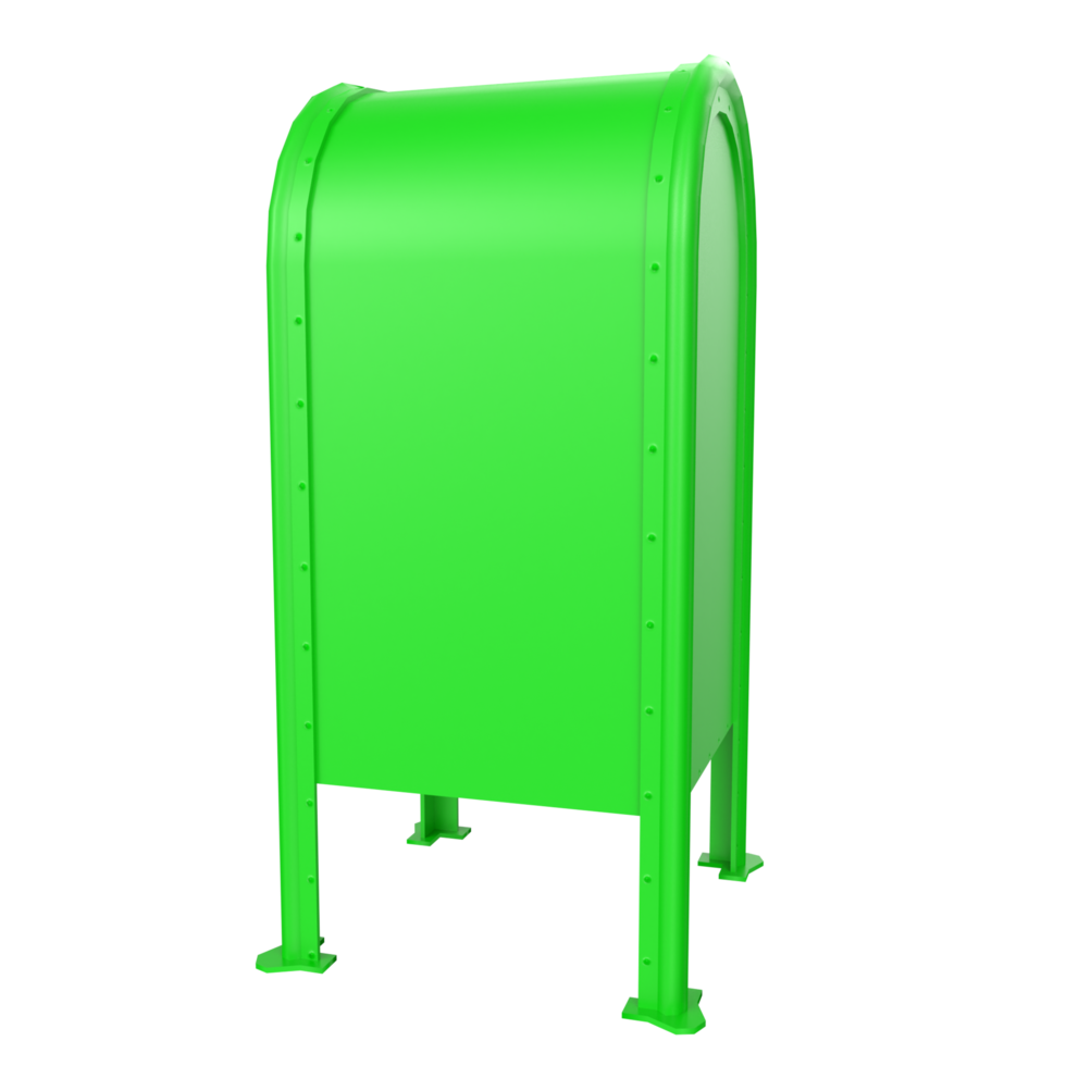 Mailbox isolated on transparent png