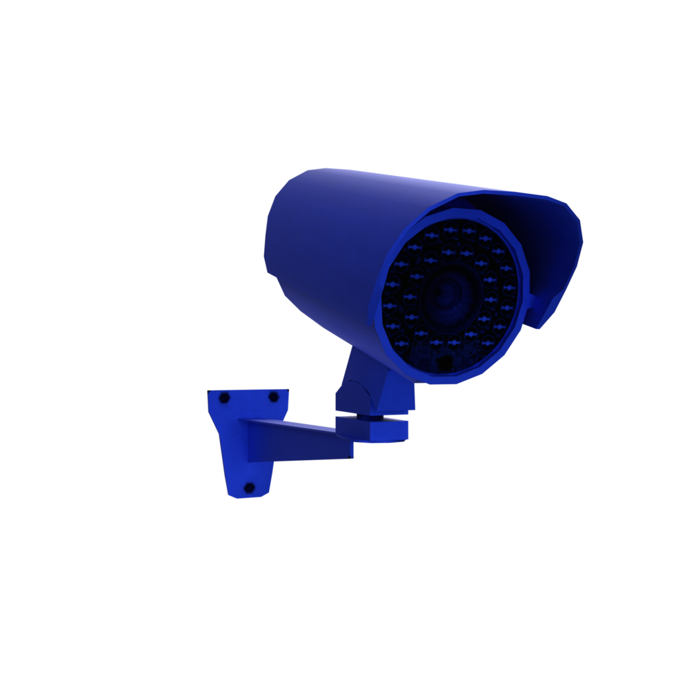 security camera isolated on transparent png