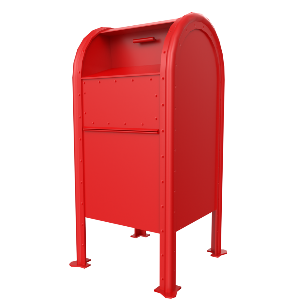 Mailbox isolated on transparent png