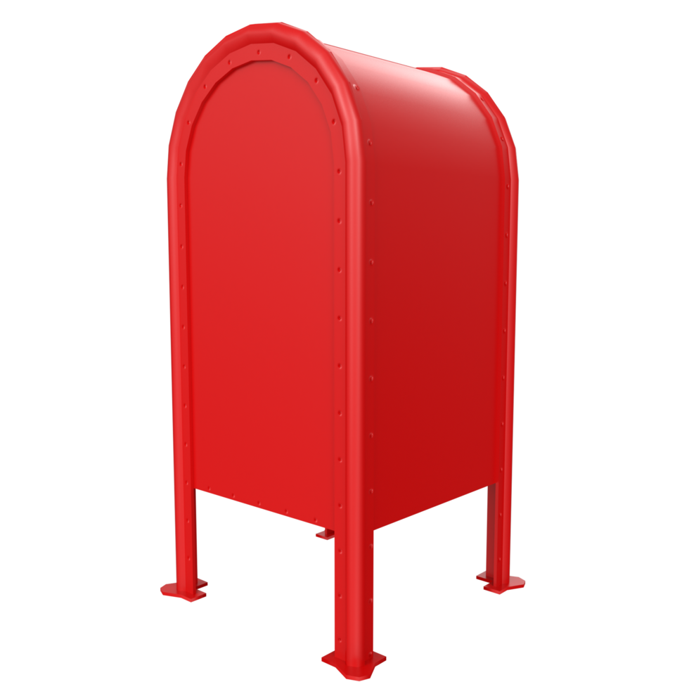 Mailbox isolated on transparent png