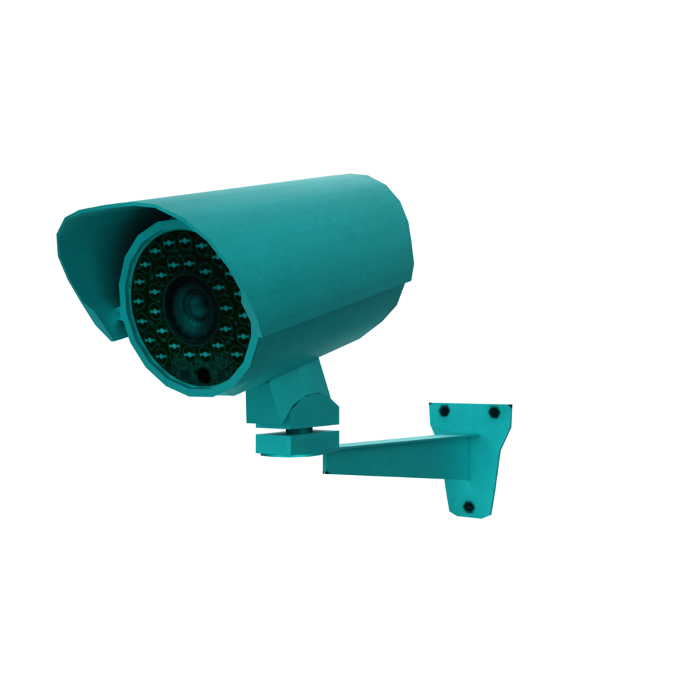 security camera isolated on transparent png