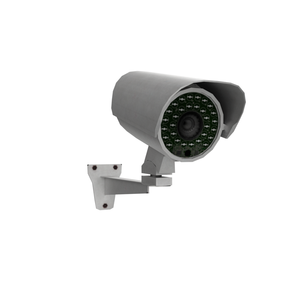 sicurezza telecamera isolato su trasparente png