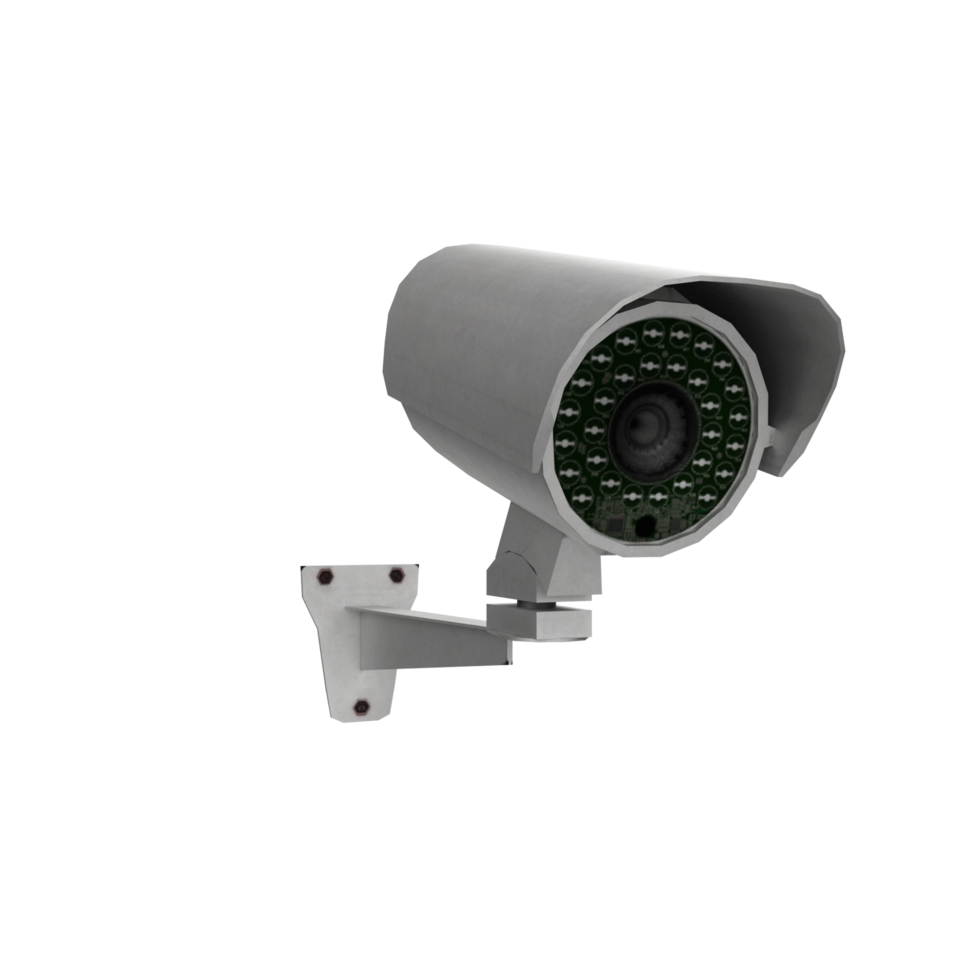 security camera isolated on transparent png