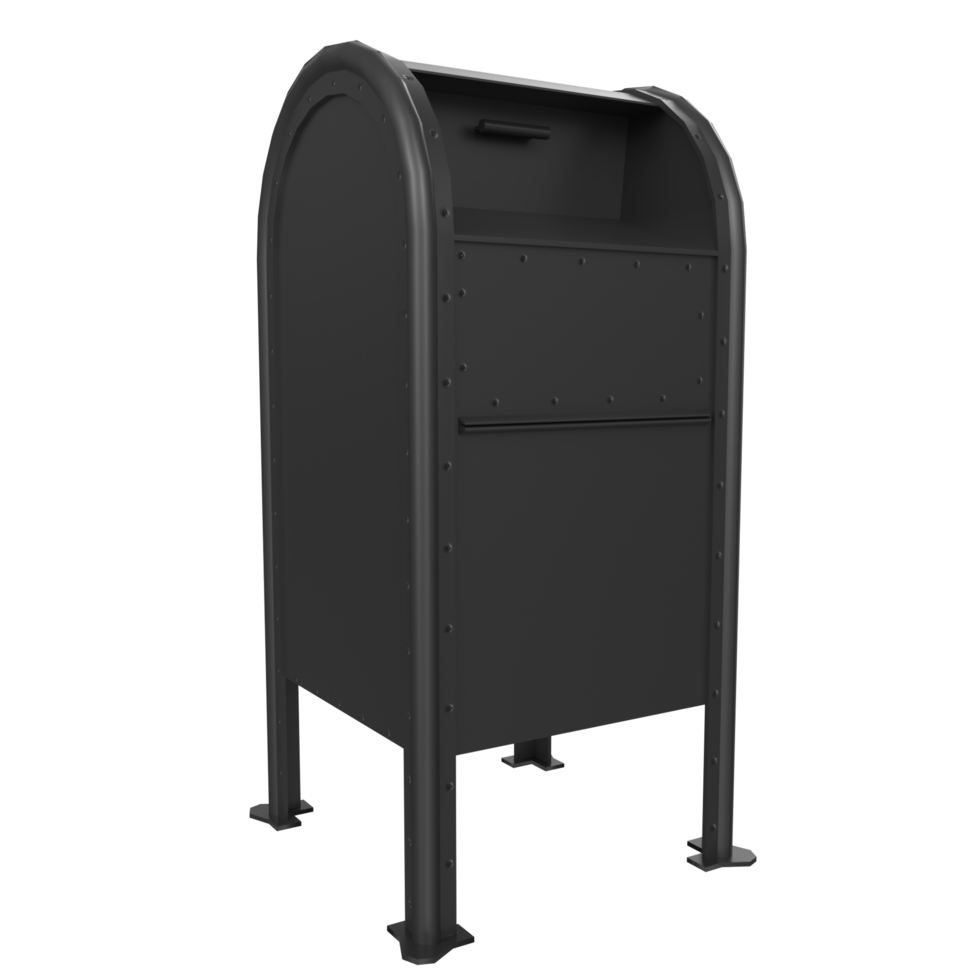 Mailbox isolated on transparent png