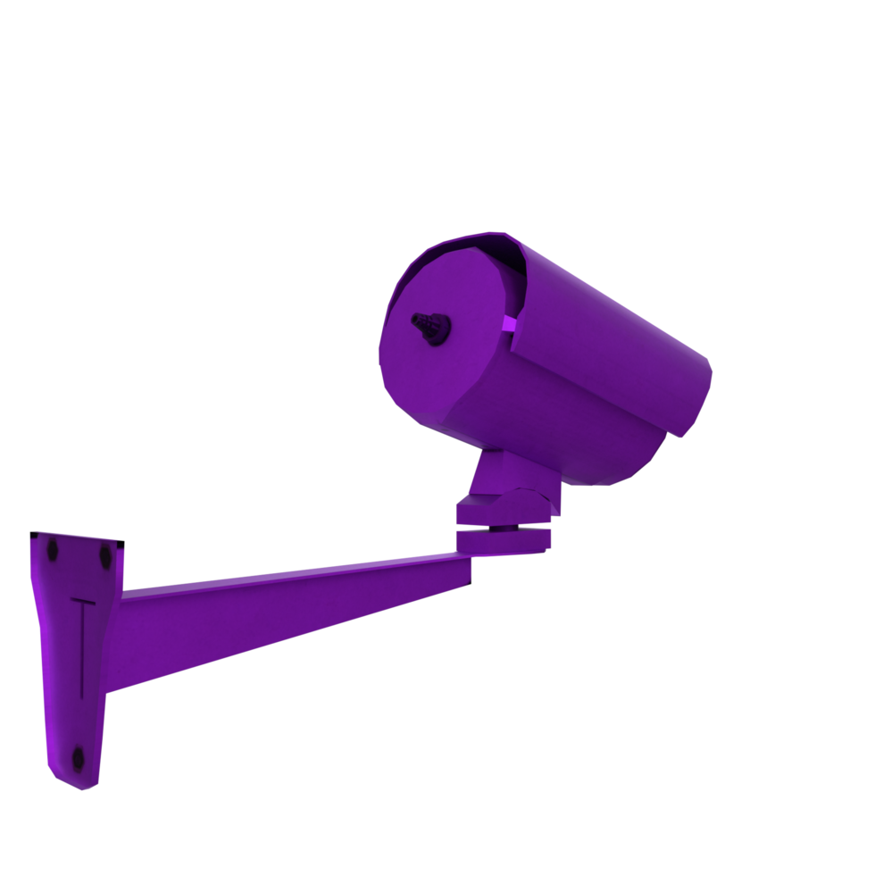 security camera isolated on transparent png