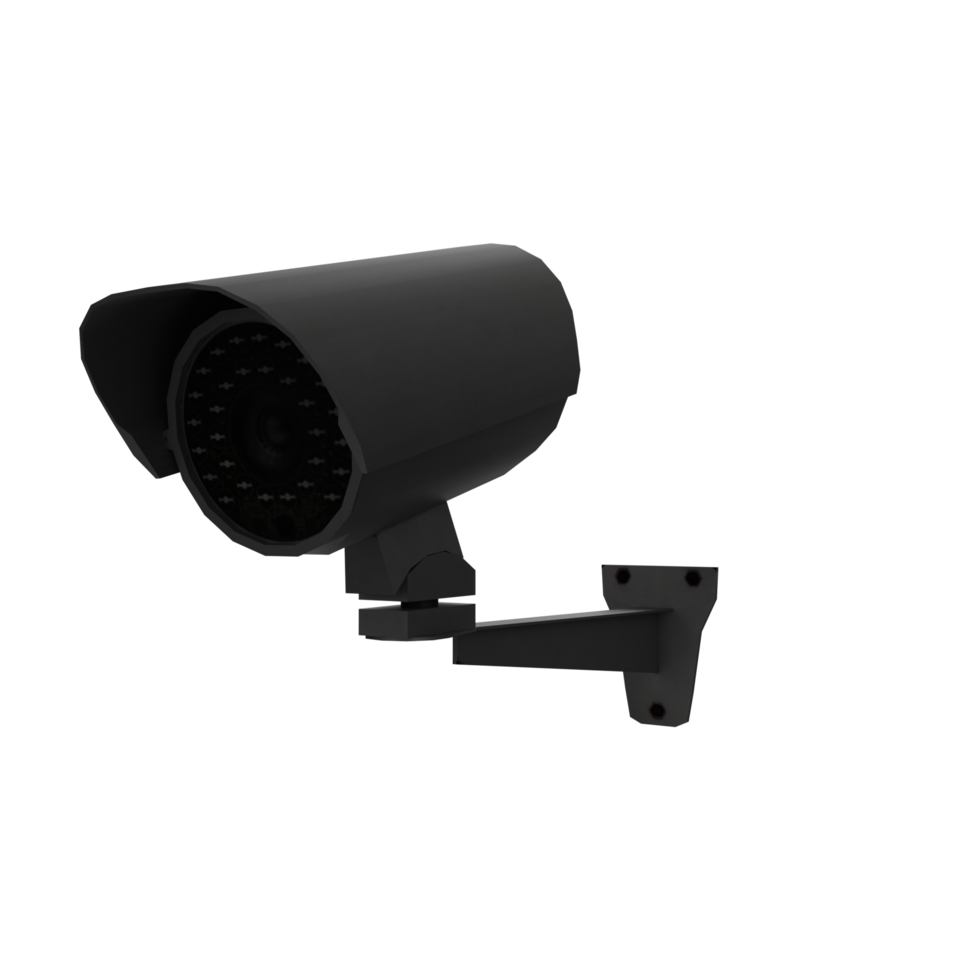 security camera isolated on transparent png