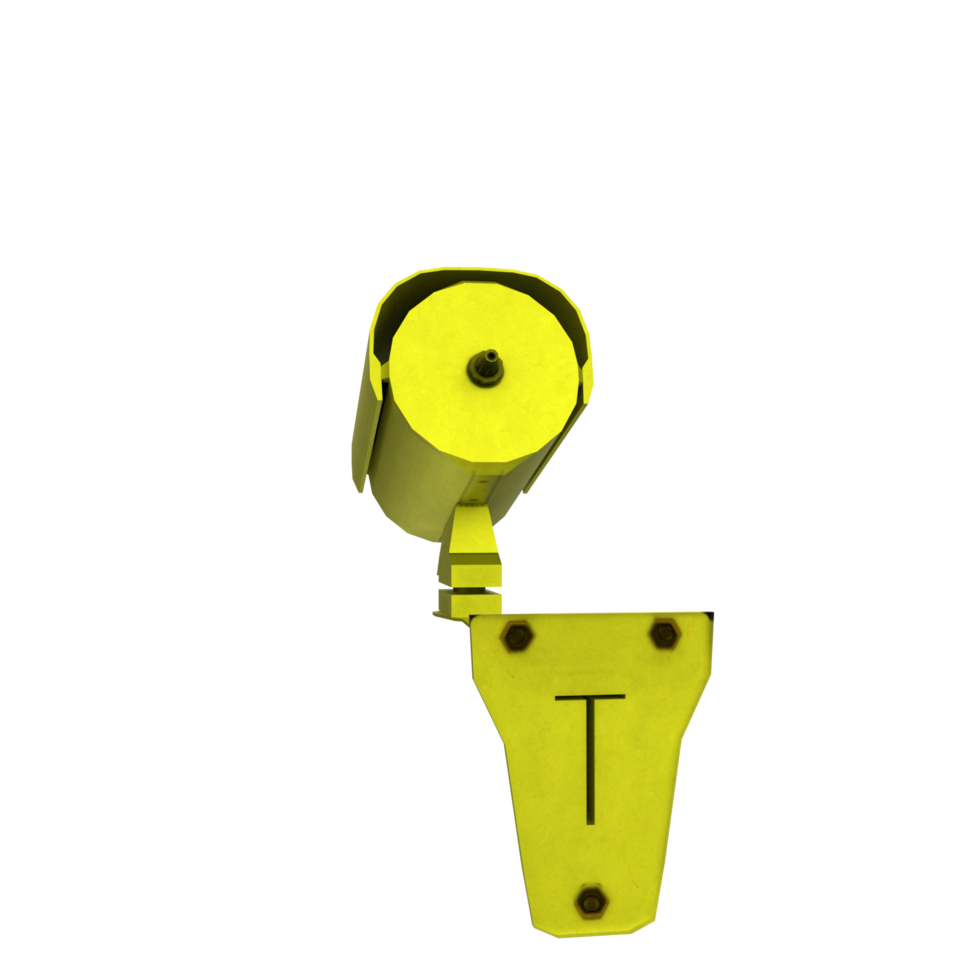 security camera isolated on transparent png