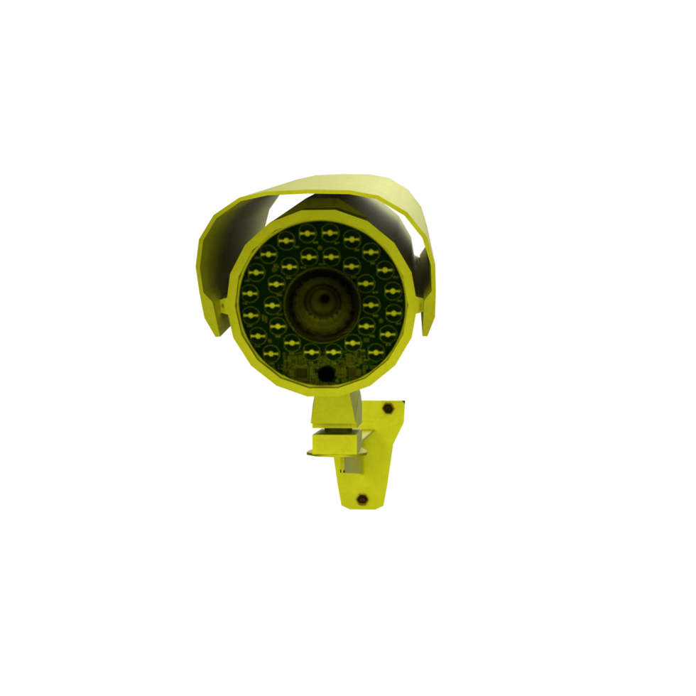 security camera isolated on transparent png