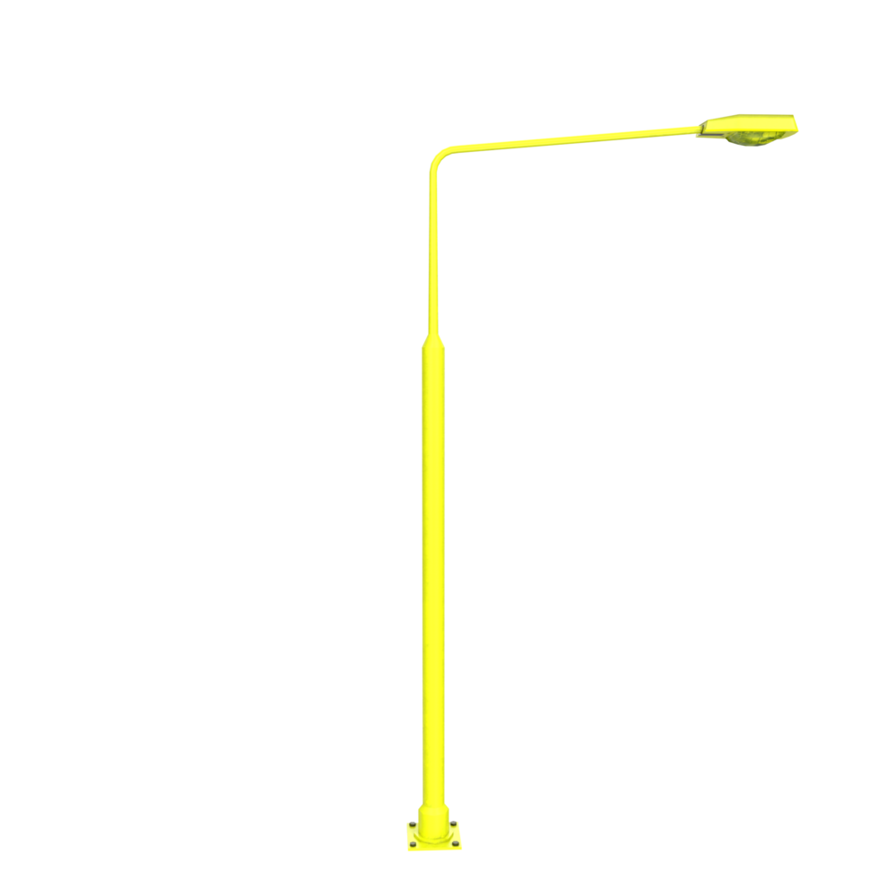 Lamp post isolated on background 19017374 PNG
