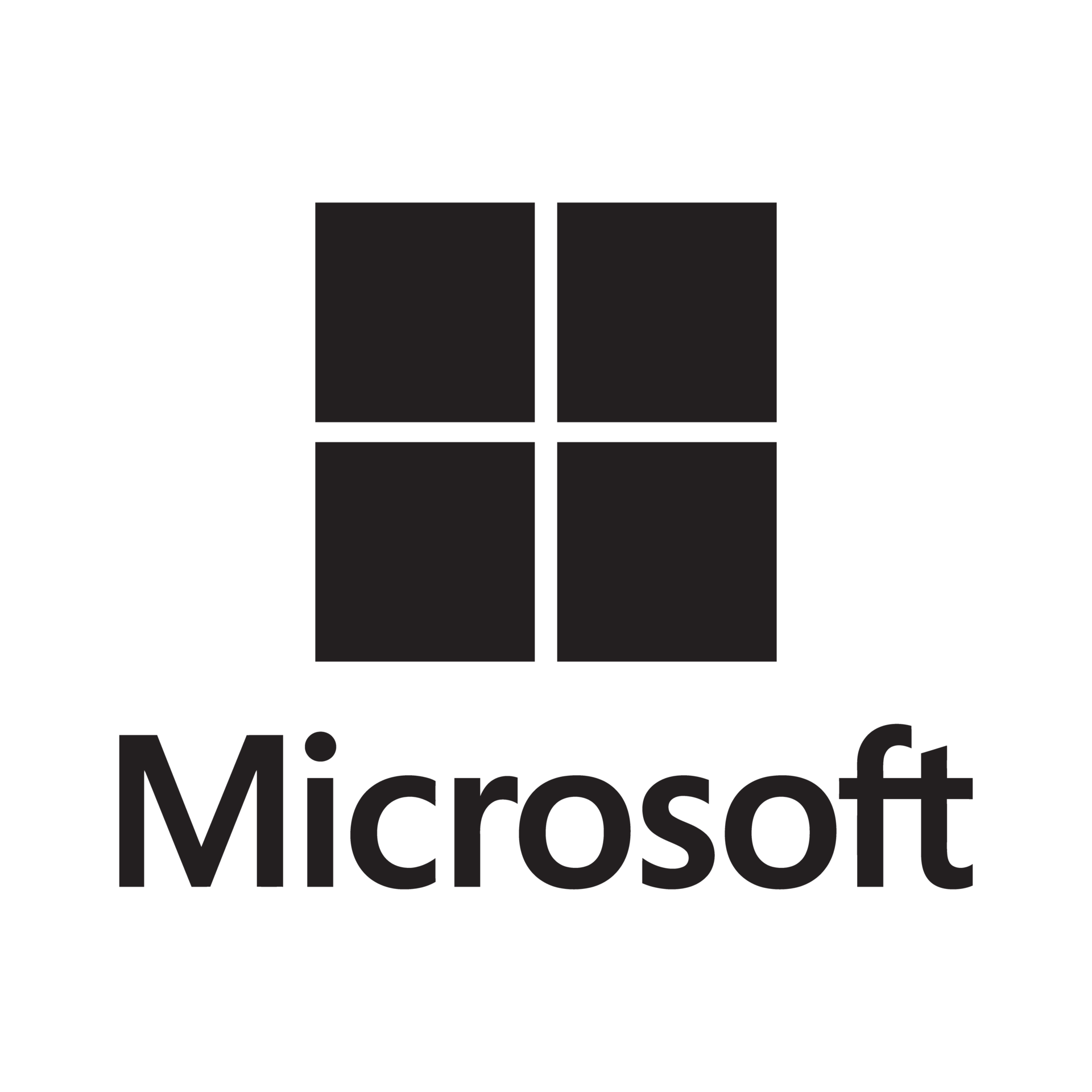 Microsoft transparent logo png 19017535 PNG