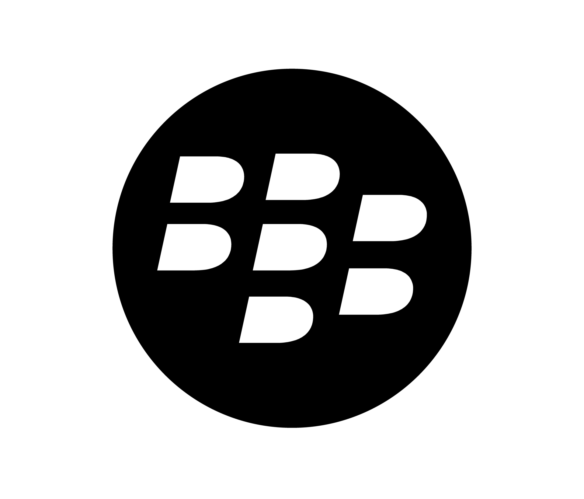 Free blackberry black logo png 19017575 PNG with Transparent Background