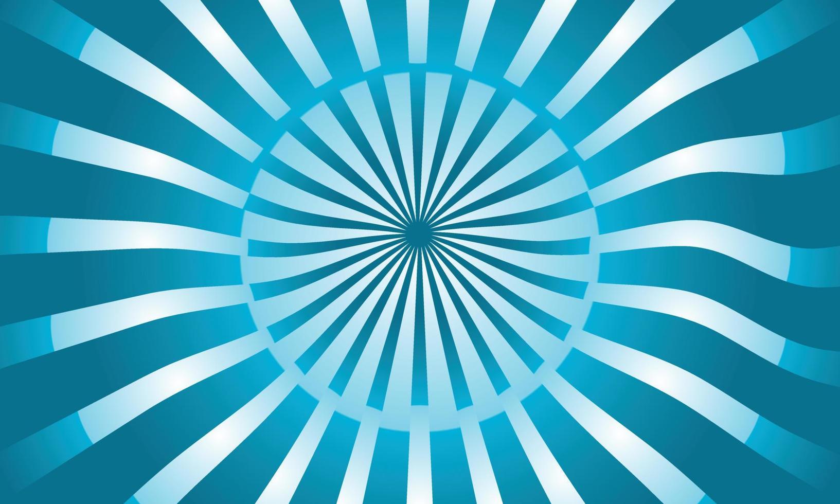 fondo azul sunburst vector