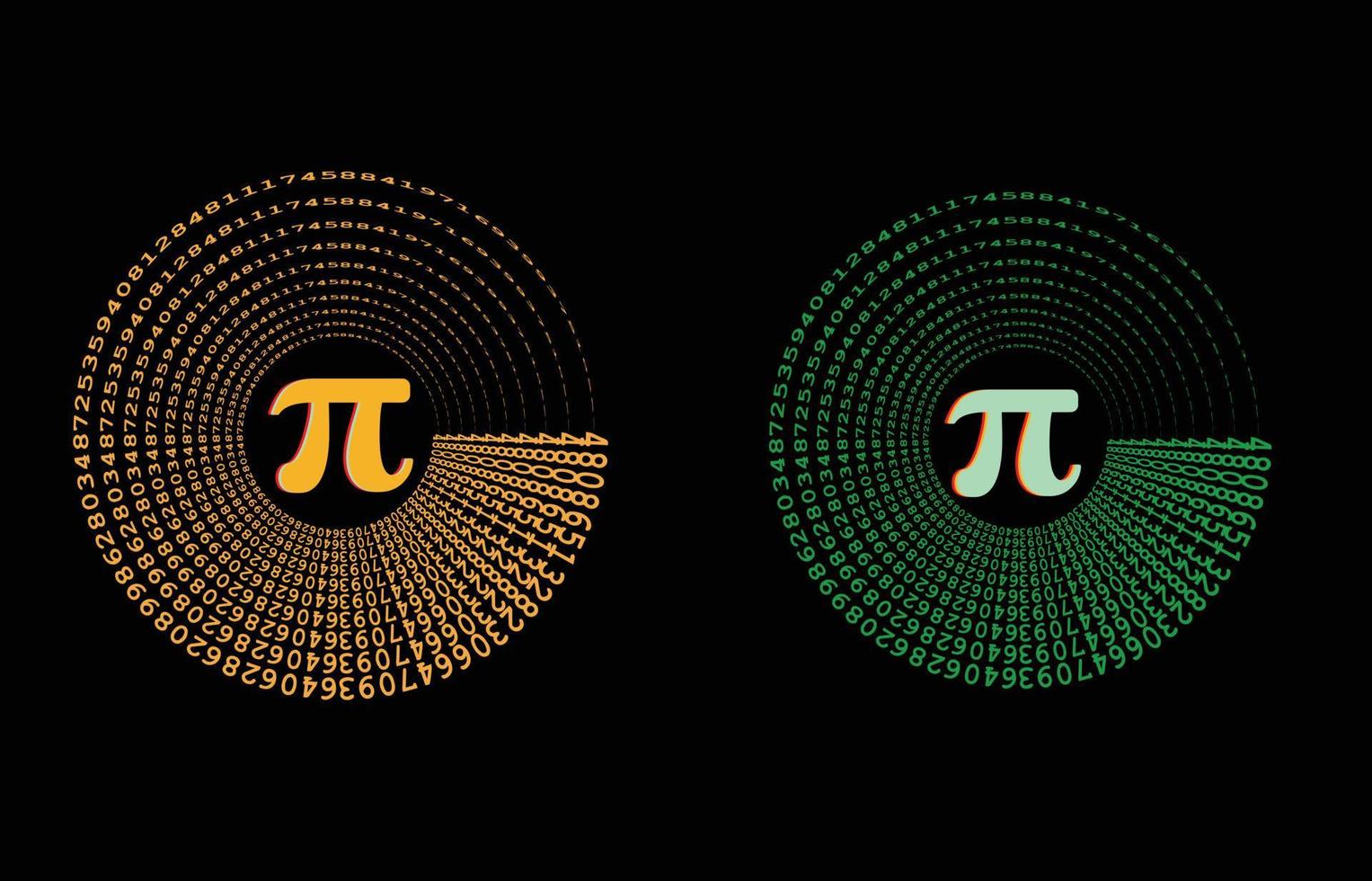 Pi day t shirt design vector