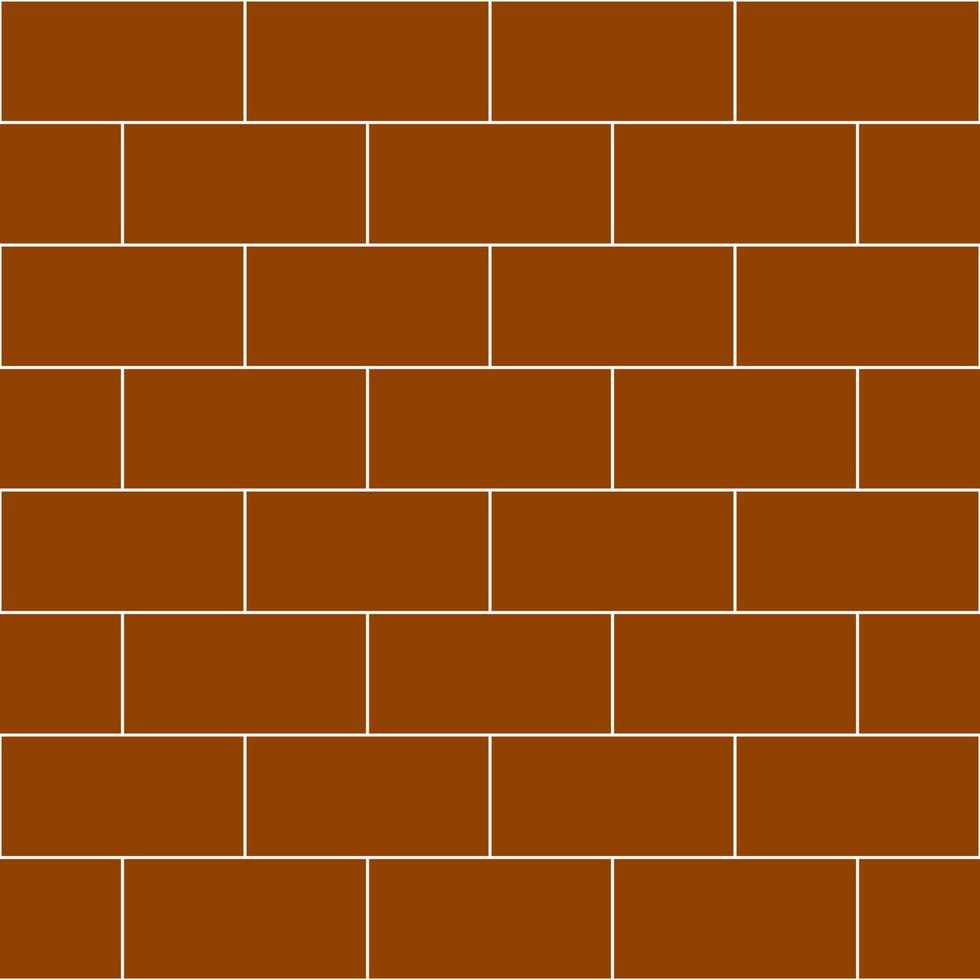 Block brick wall seamless pattern color texture background. vector