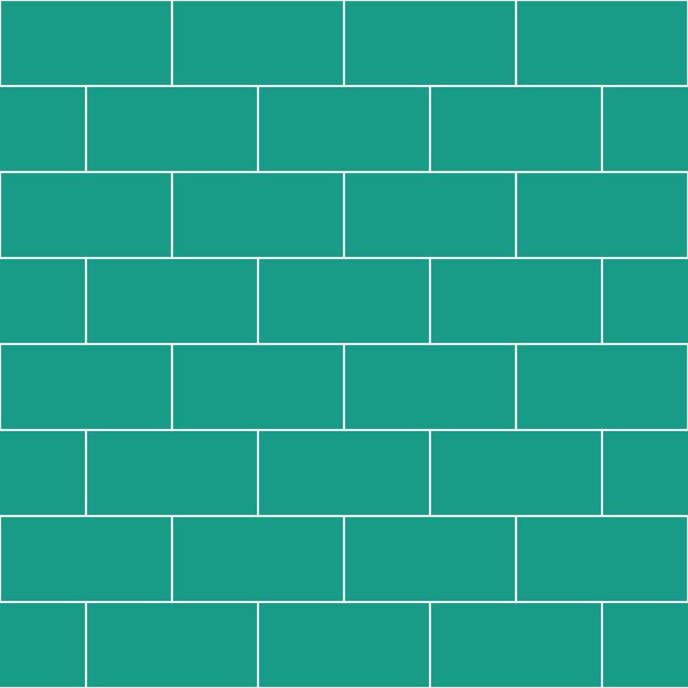 Block brick wall seamless pattern color texture background. vector