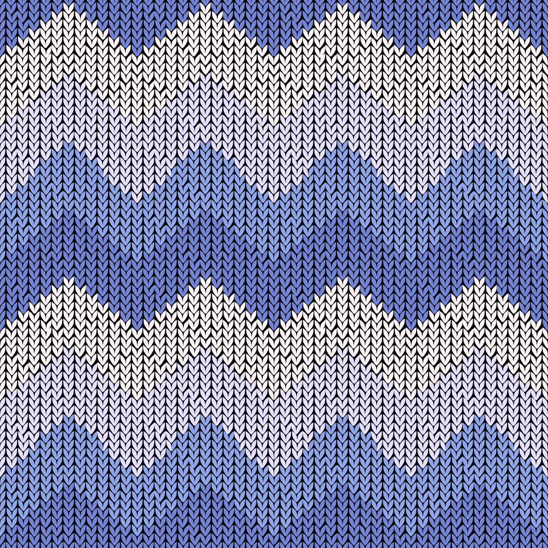 Seamless zigzag knitting pattern vector 19017927 Vector Art at Vecteezy