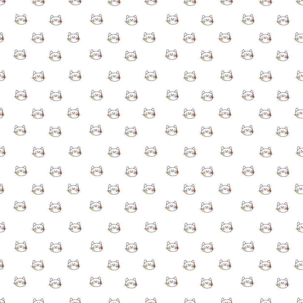 Pattern 2023. Seamless pattern with the symbols of the year a hare. Cartoon vector illustration.