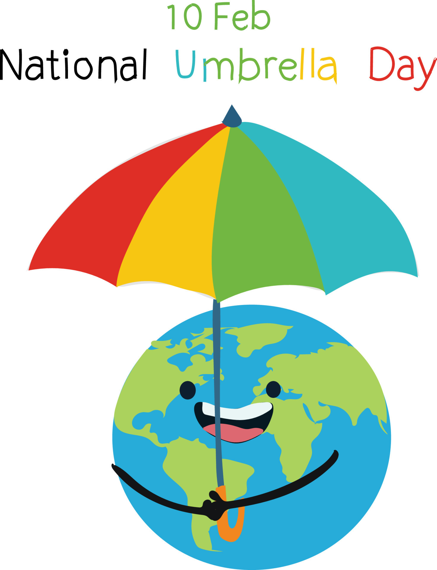 national umbrella day is celebrated every year on 10 February. 19018546