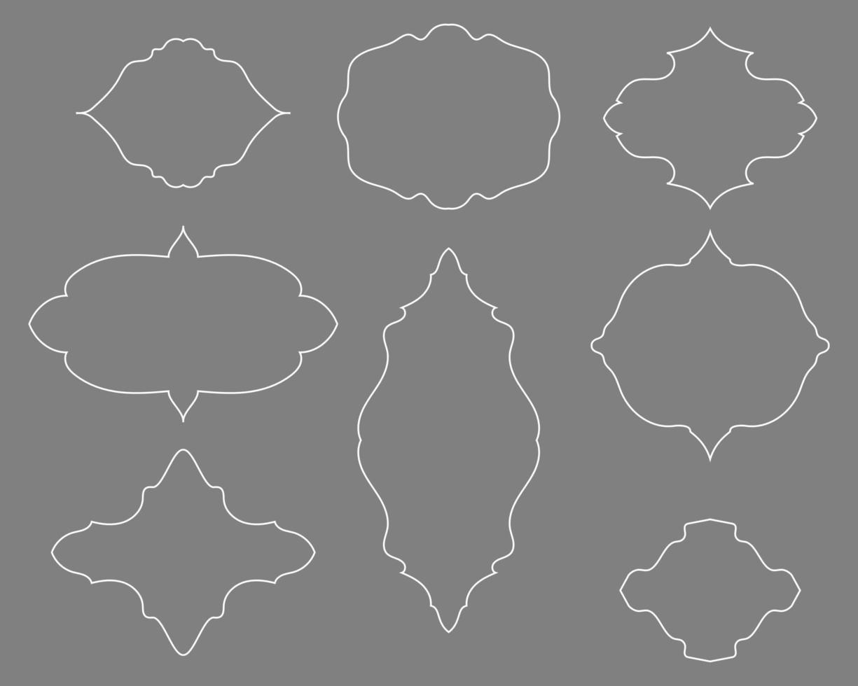 Simple vector frame collection