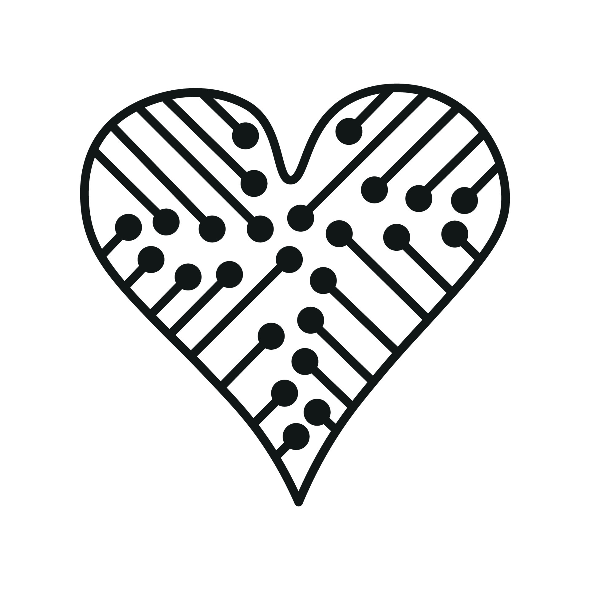 Vector illustration of heart 19019311 Vector Art at Vecteezy
