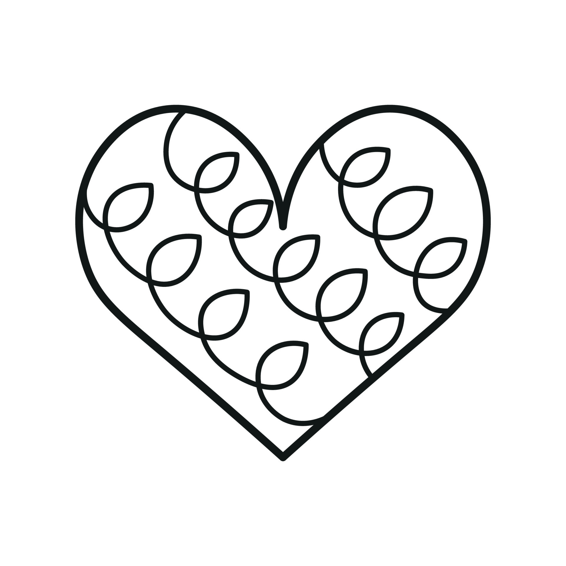Vector illustration of heart 19019317 Vector Art at Vecteezy