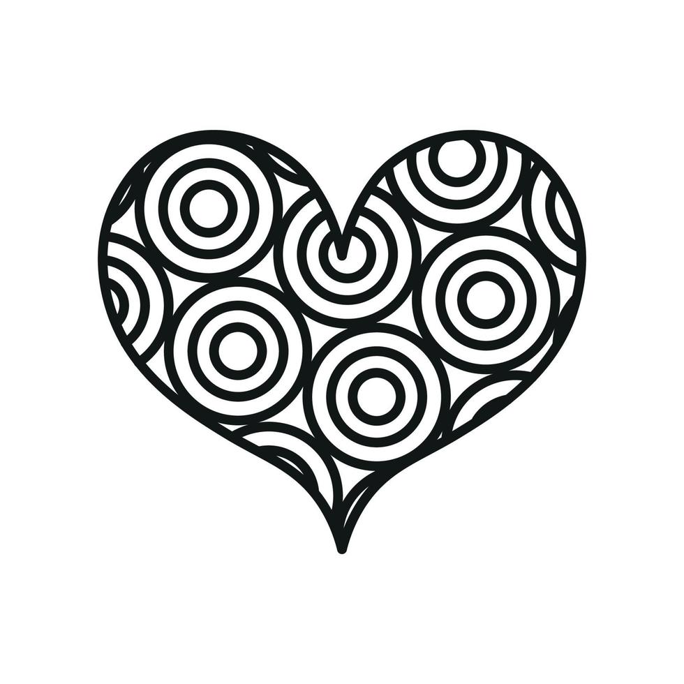 Vector illustration of heart 19019318 Vector Art at Vecteezy