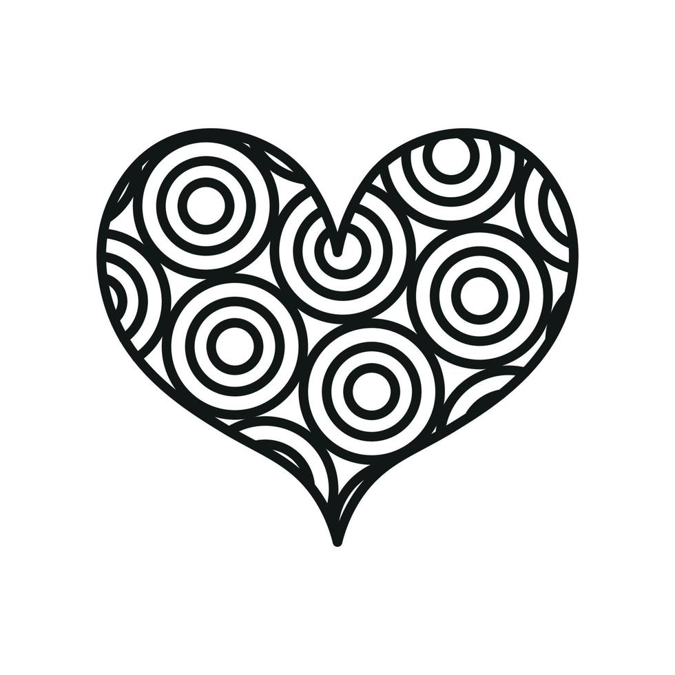 Vector illustration of heart