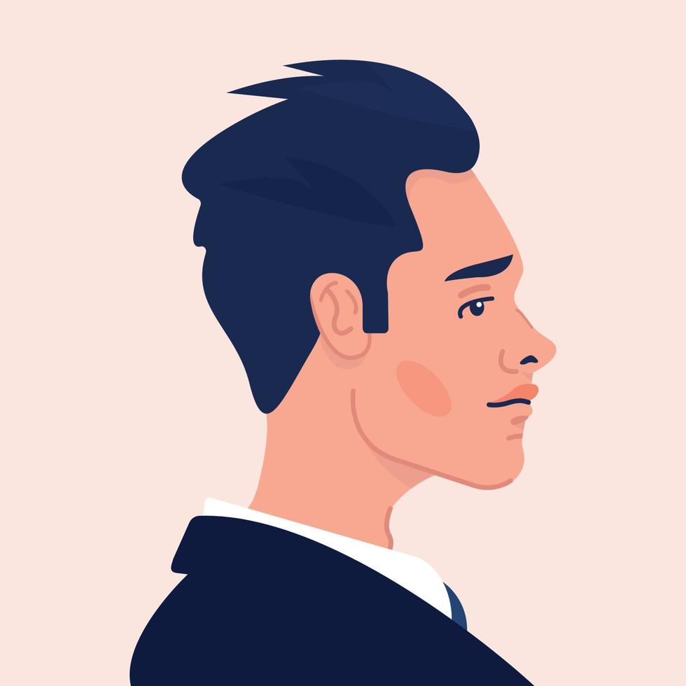 avatar de hombre vector