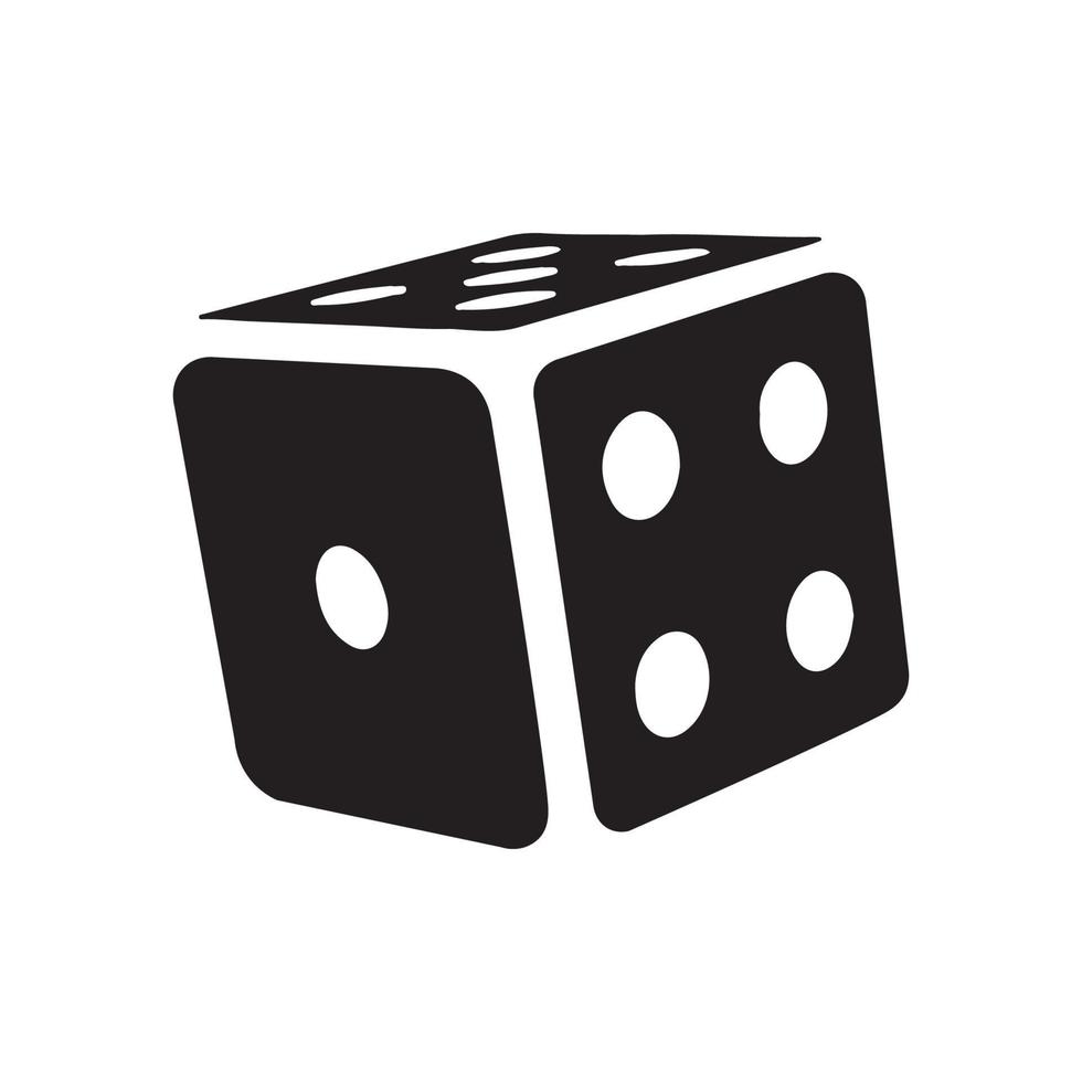 Vector illustrator of Dice