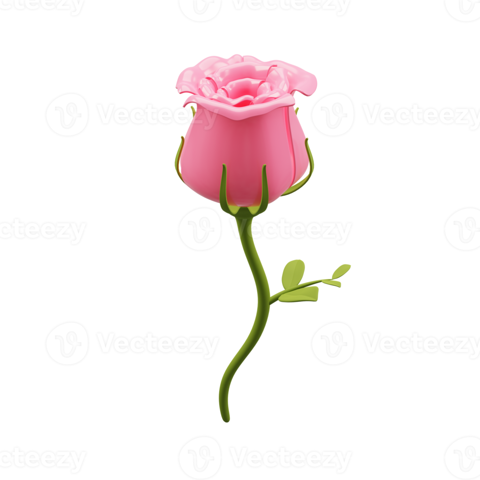 3d-rendering valentinstag element png