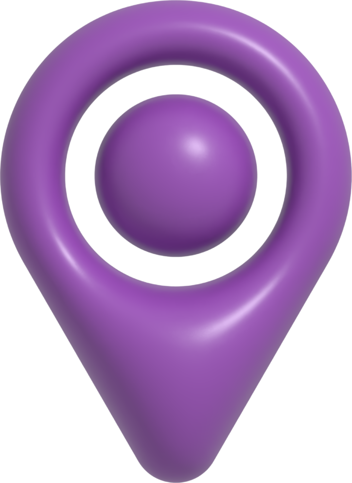 3D Location Mark png