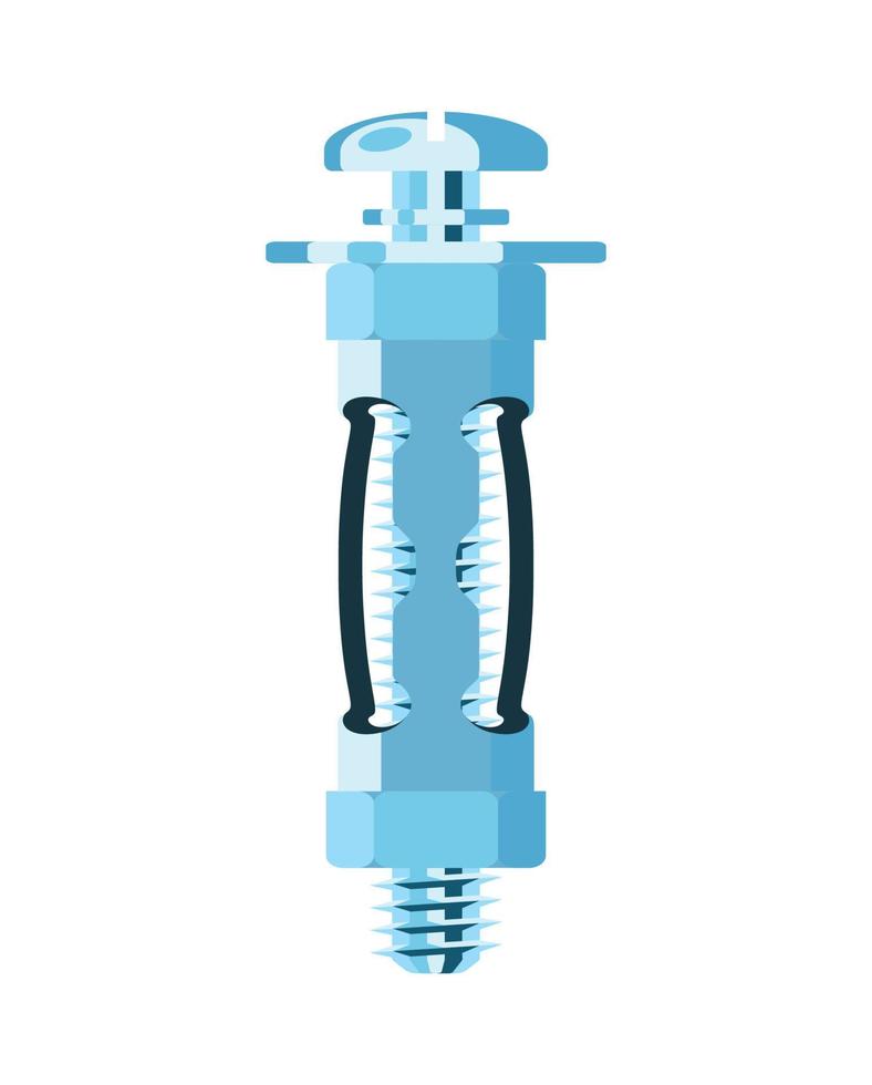 Vector illustration of Fasteners