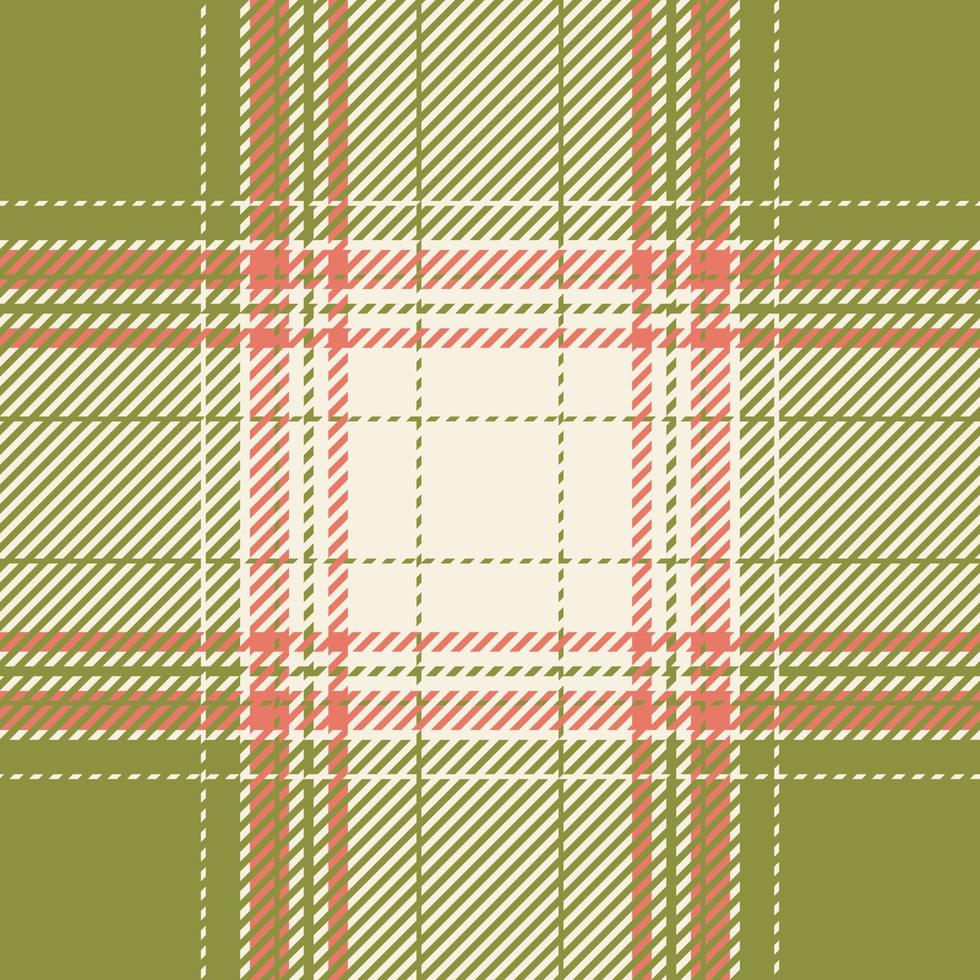 Plaid check pattern. Seamless fabric texture. Tartan textile print. vector
