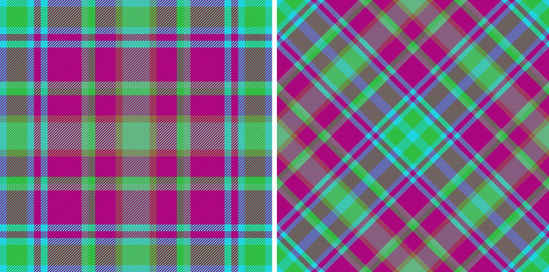 Texture vector tartan. Plaid fabric seamless. Background check textile pattern.