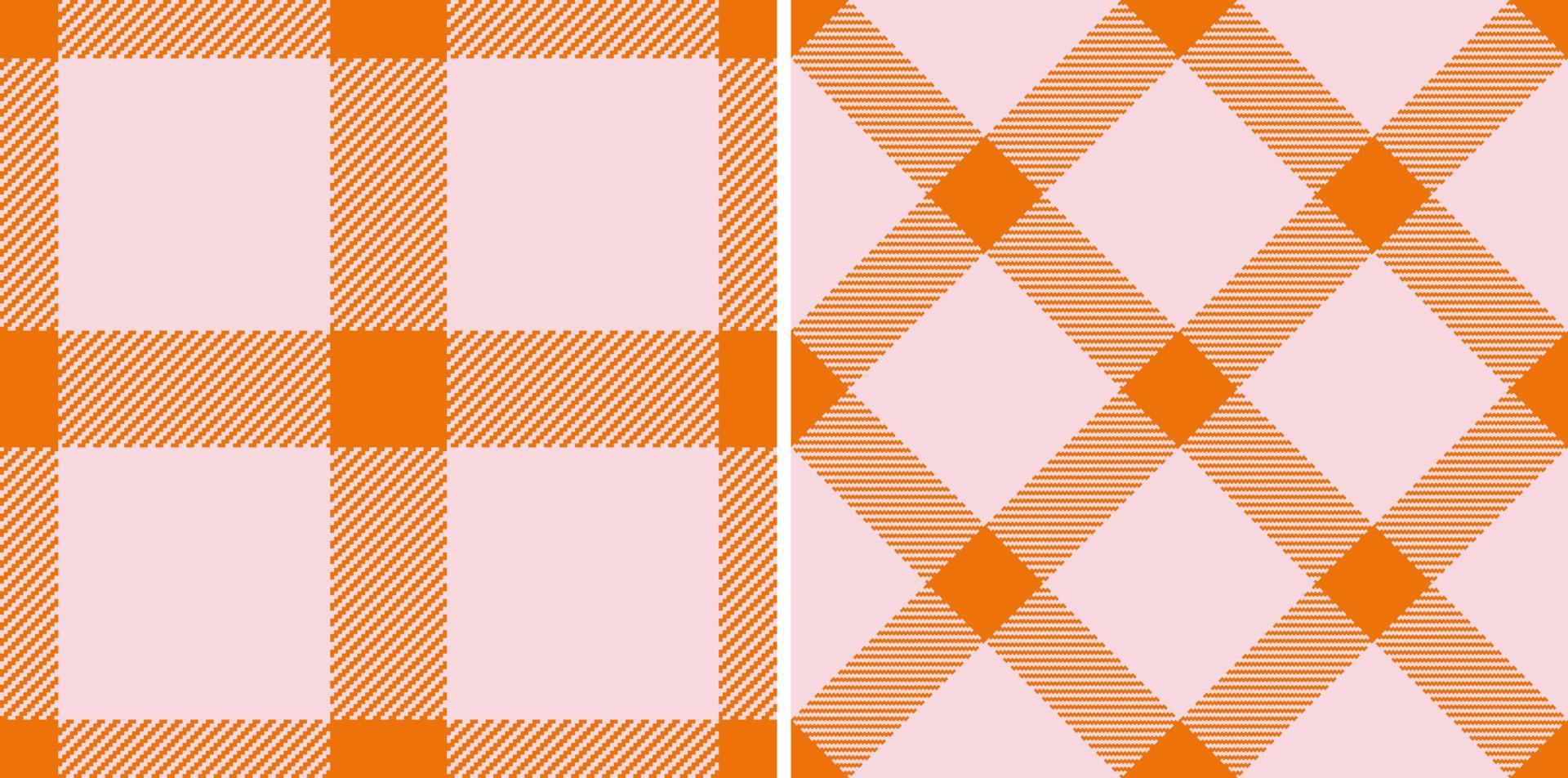 Check fabric tartan. Background seamless textile. Vector plaid texture pattern.