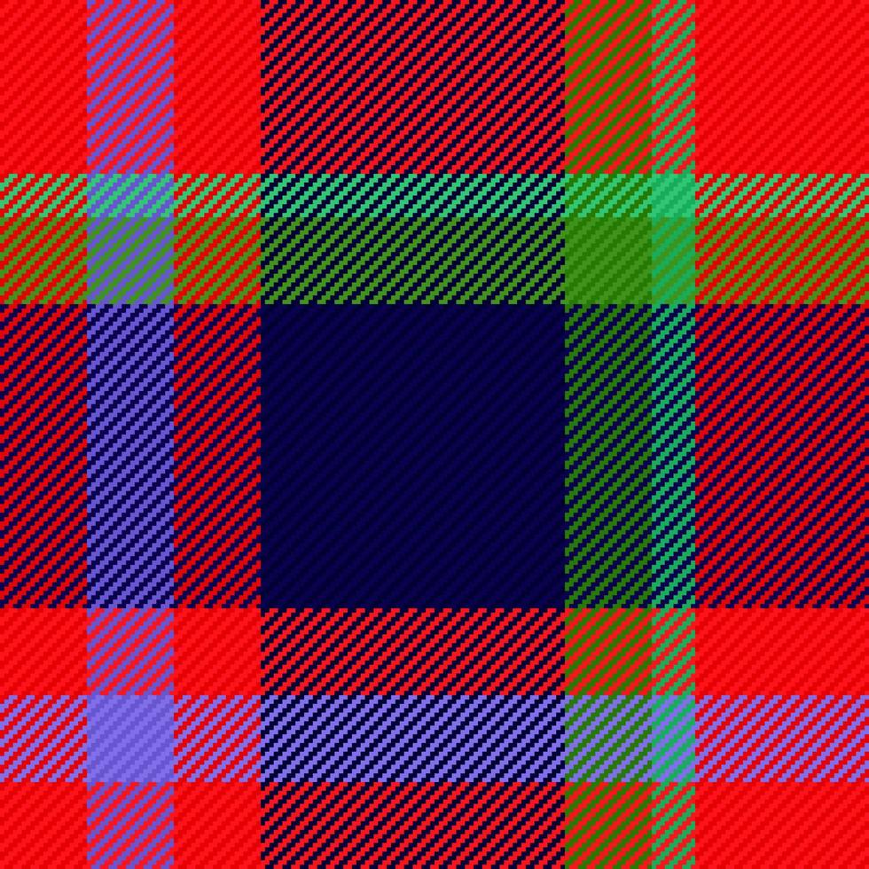 tartán de textura de tela. comprobación de vectores de fondo. patrón de tela escocesa sin costura textil.