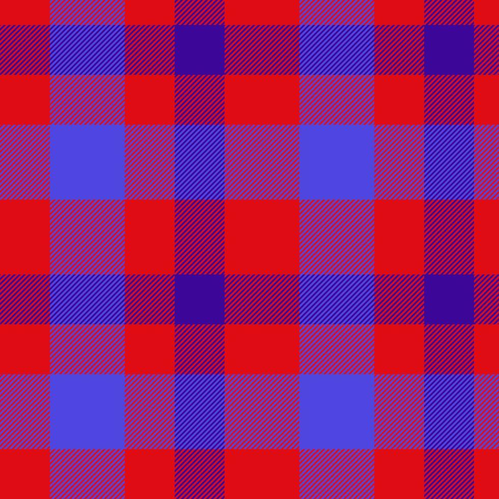 Pattern plaid textile. Vector fabric texture. Check tartan background seamless.