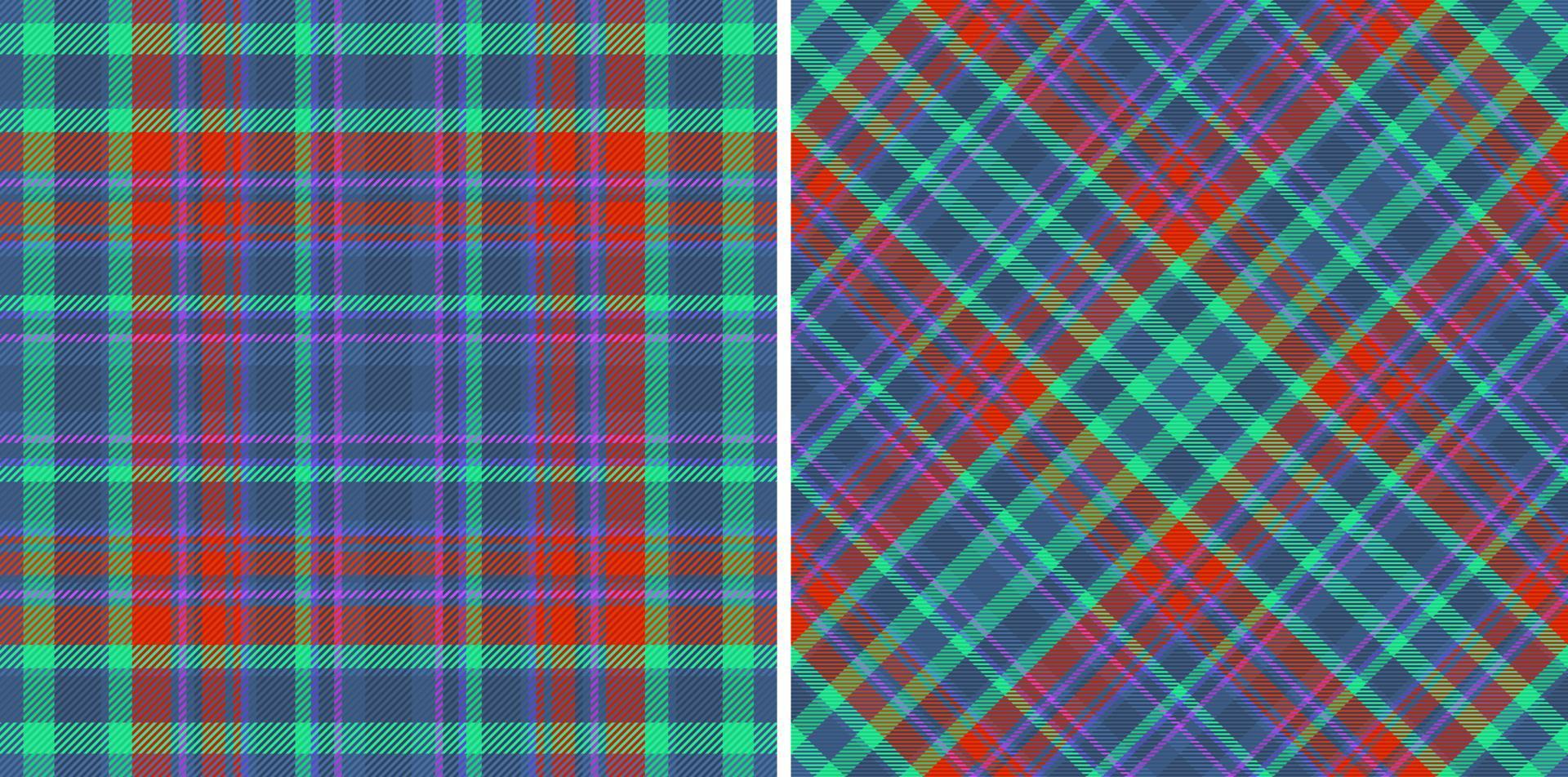 Vector check texture. Textile fabric tartan. Pattern plaid background seamless.