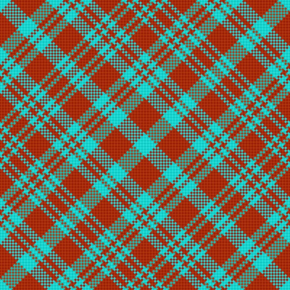 Tartan plaid texture. Textile background pattern. Seamless check fabric vector. vector