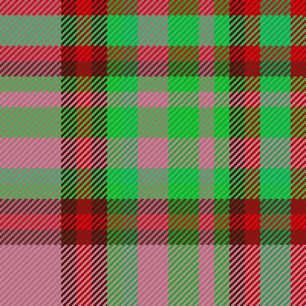 Textile tartan fabric. Vector check background. Pattern texture seamless plaid.