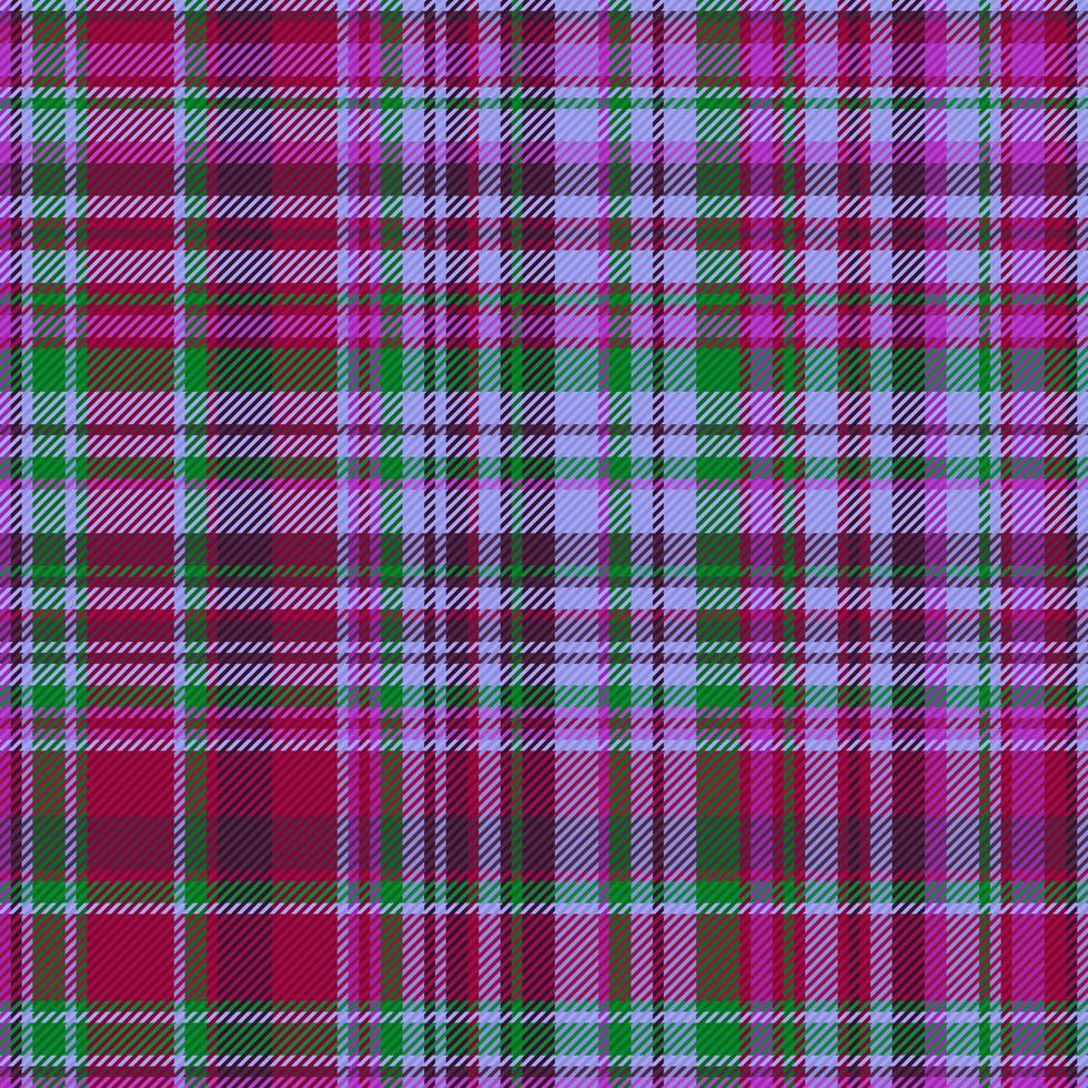 Texture tartan fabric. Vector plaid seamless. Pattern textile background check.
