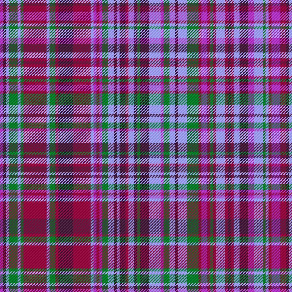 Texture tartan fabric. Vector plaid seamless. Pattern textile background check.