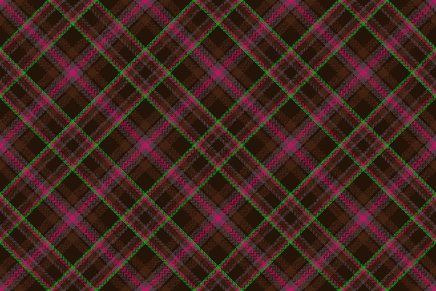 Plaid check pattern. Seamless vector background. Fabric texture tartan textile.