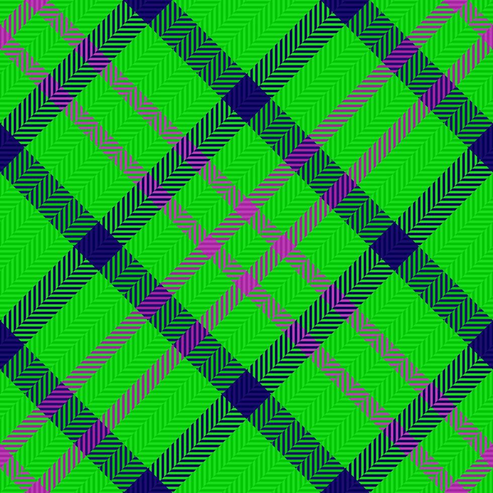 Fabric background texture. Seamless pattern check. Tartan vector textile plaid.