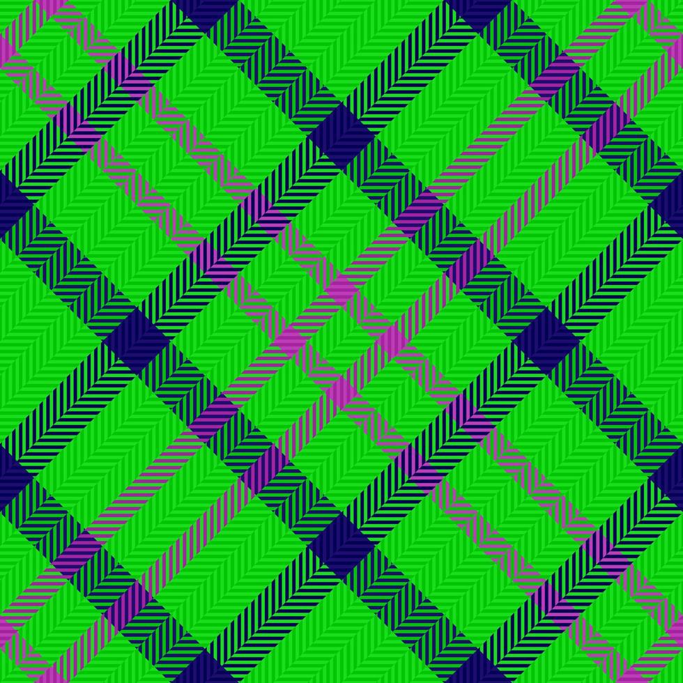 Fabric background texture. Seamless pattern check. Tartan vector textile plaid.