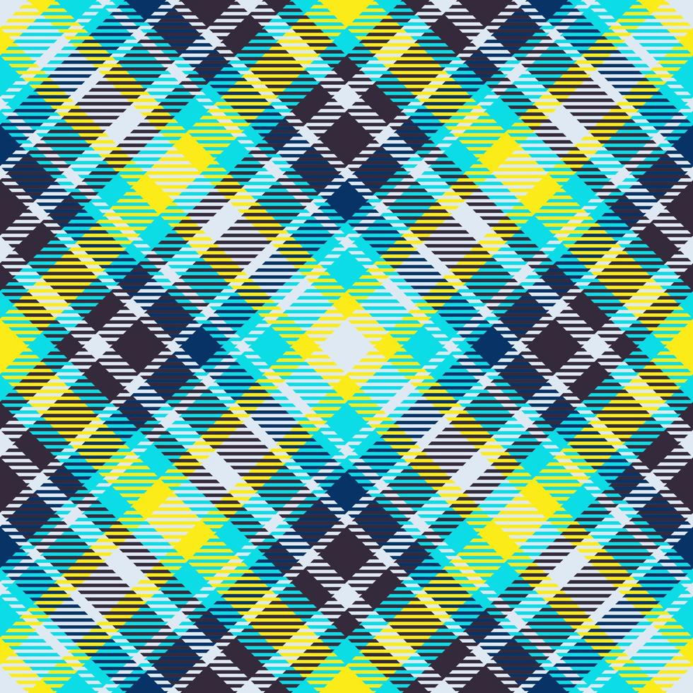 Plaid pattern vector. Check fabric texture. Seamless textile design for clothes, paper print. vector