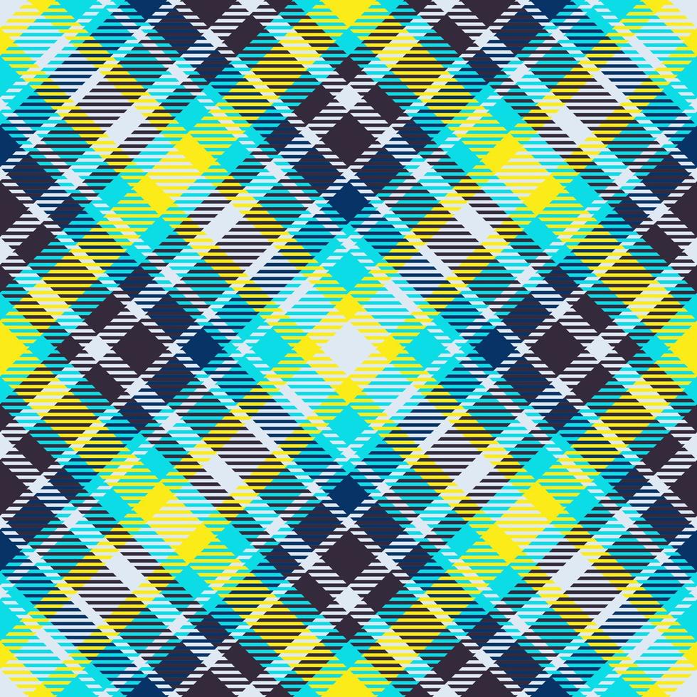 Plaid pattern vector. Check fabric texture. Seamless textile design for clothes, paper print. vector