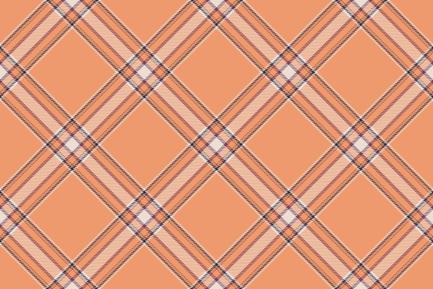 Tartan plaid background, diagonal check seamless pattern. Vector fabric texture for textile print, wrapping paper, gift card, wallpaper.